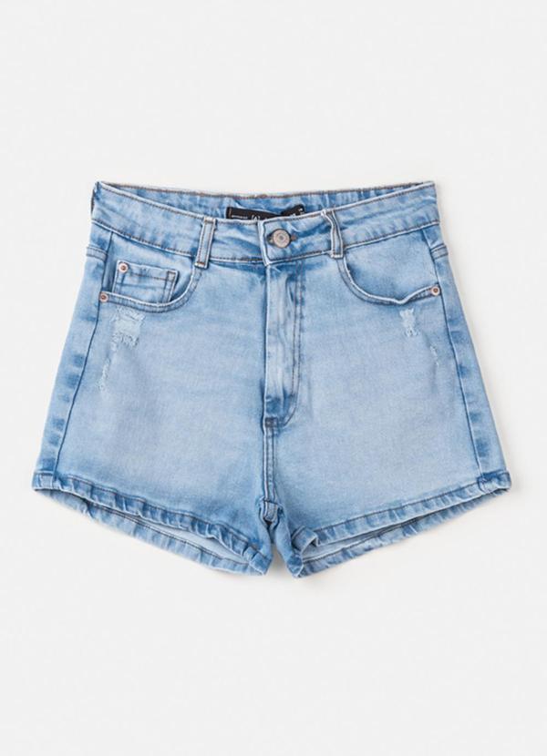 Short Jeans Azul Claro Azul