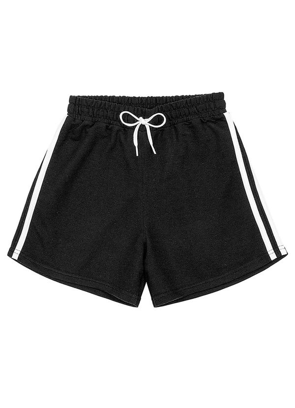 Short Teen Feminino Preto