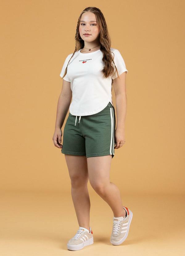 Short Teen Feminino Verde