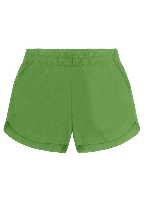 Shorts Curto Plus Size Verde