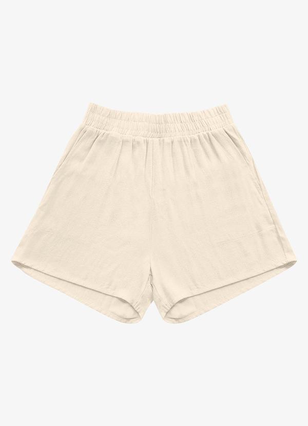 Shorts Linho Strong Feminino Bege
