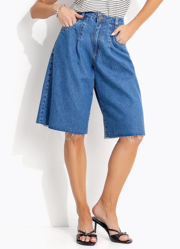 Jorts Jeans Médio Claro