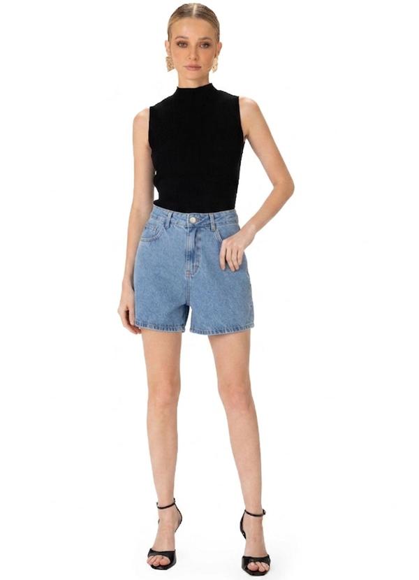 Shorts Comfort Jeans Azul