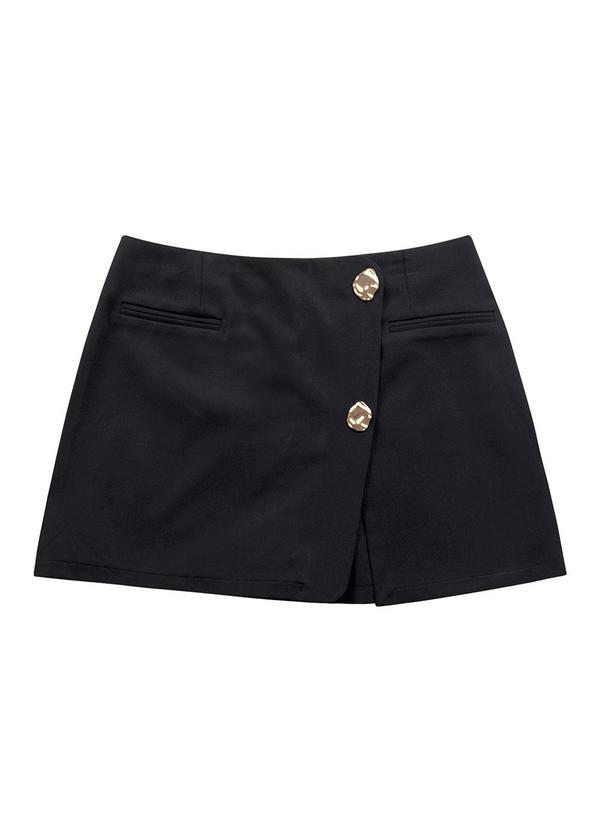 Shorts Saia Alfaiataria Preto