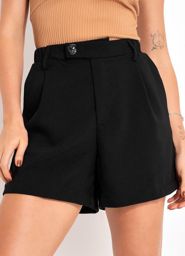 Short Preto