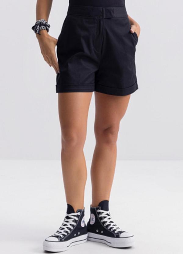 Shorts Feminino Preto