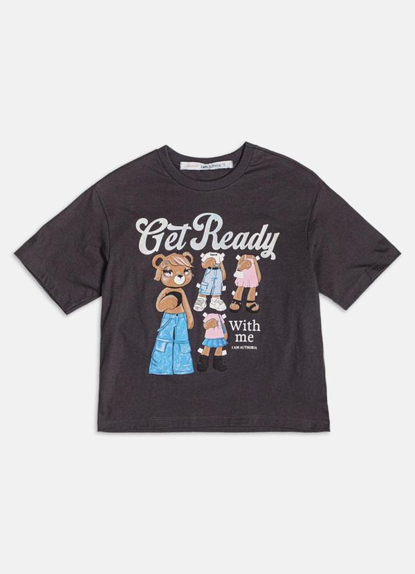 Vista 2 Blusa e Get Ready Preto Authoria Authoria