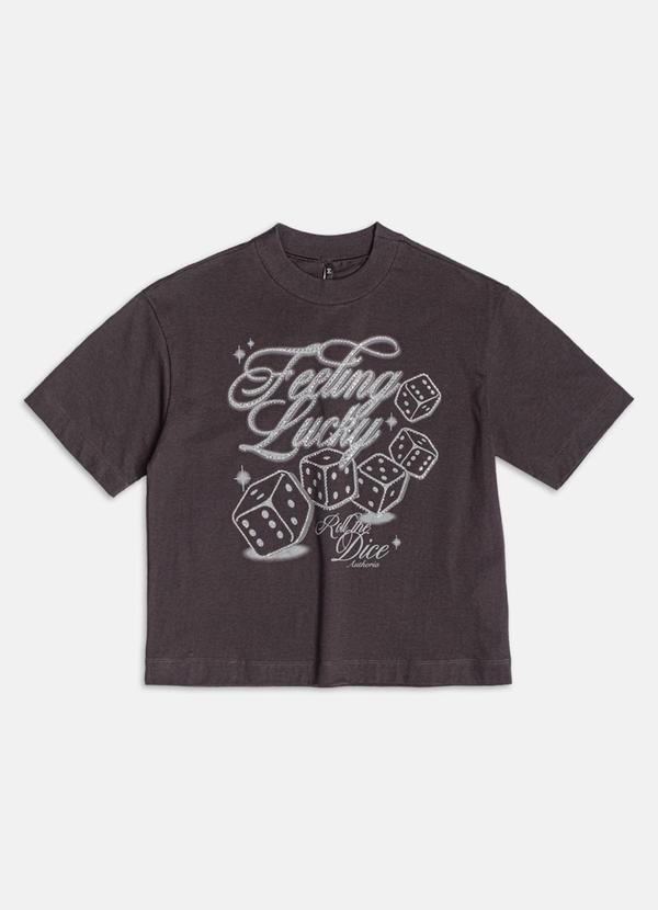 Blusa Grafite Felling Lucky Grafite