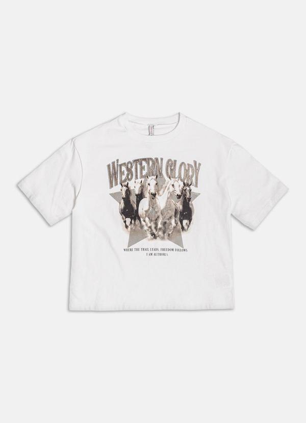 Blusa Western Glory Off White