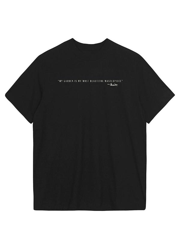 Camiseta Comfort Monet Preto