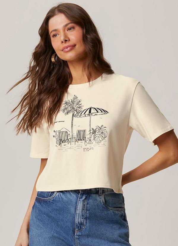 Camiseta Good Memories Off White