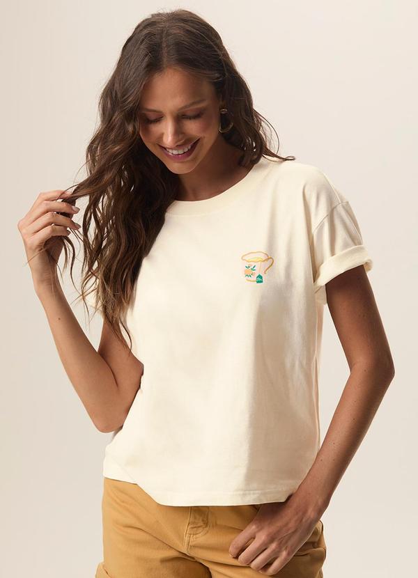 Camiseta Tea Is Always a Good Idea Off White