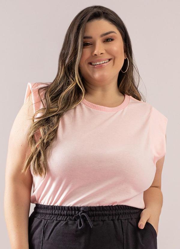 Muscle Tee Feminino Rosa