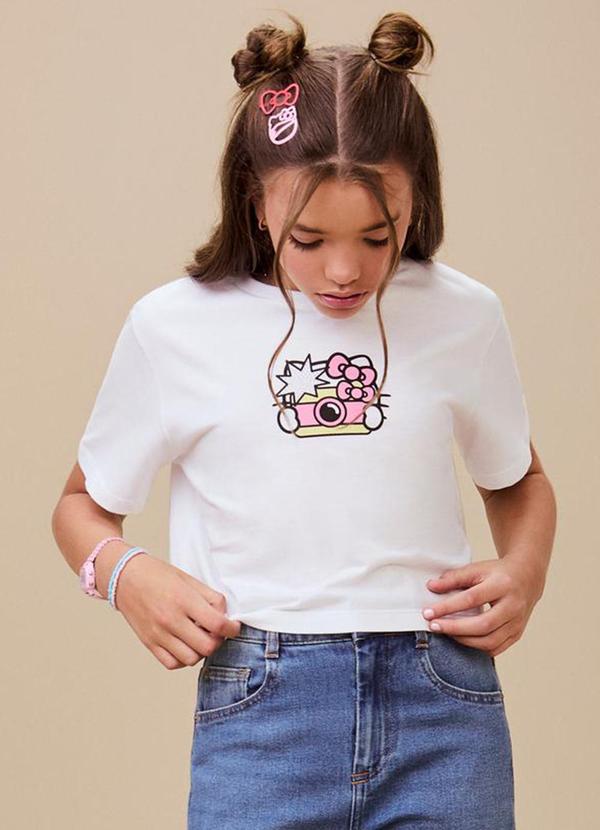 T-Shirt da Hello Kitty Branco