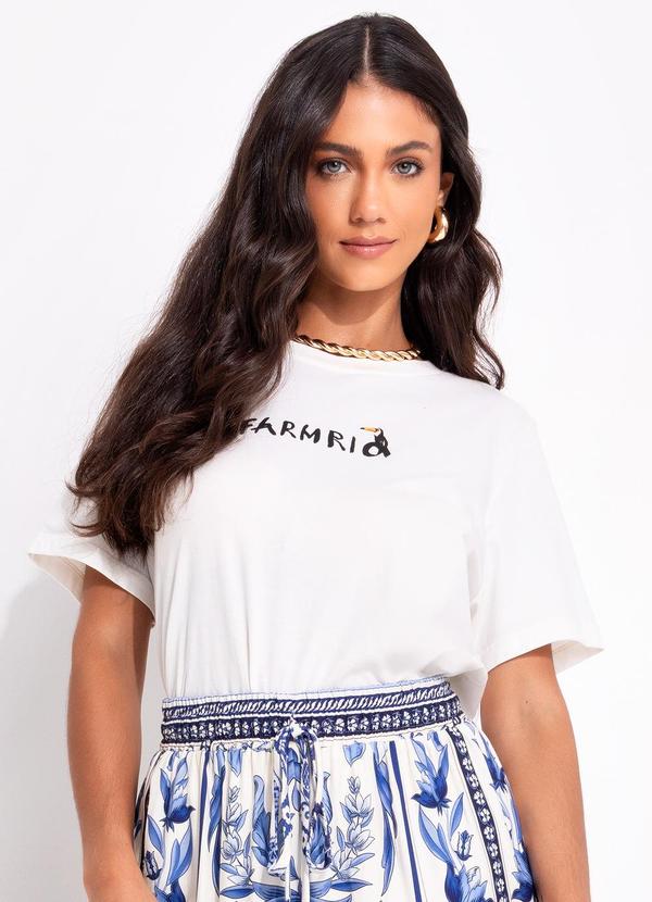 T-Shirt Fit Farmrio Tucaninho Off White