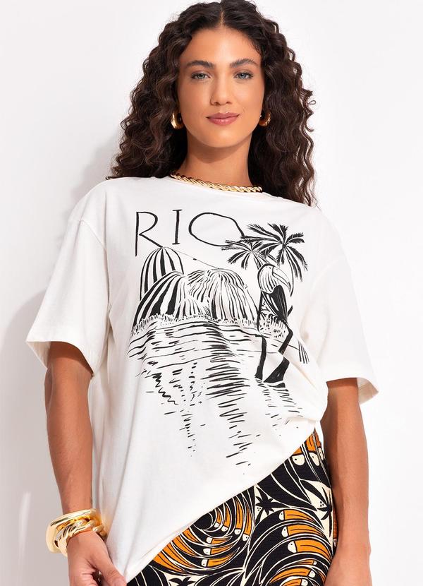 T-Shirt Média Rio Pb Off White
