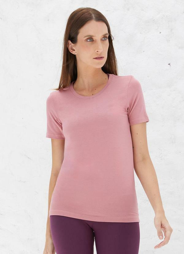 Tech T-Shirt Modal Premium Rose