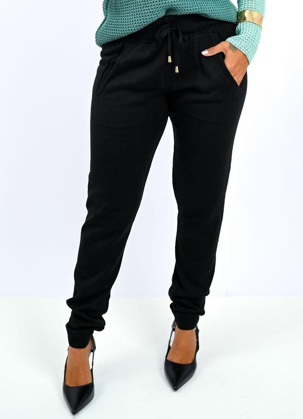 Calça Tricot Heloisy Preto