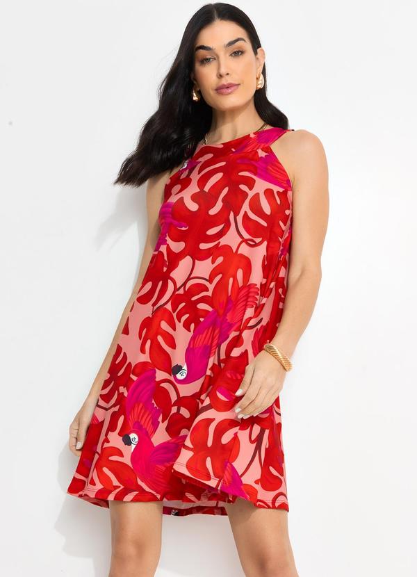 Vestido Arara Color em Malha Fria