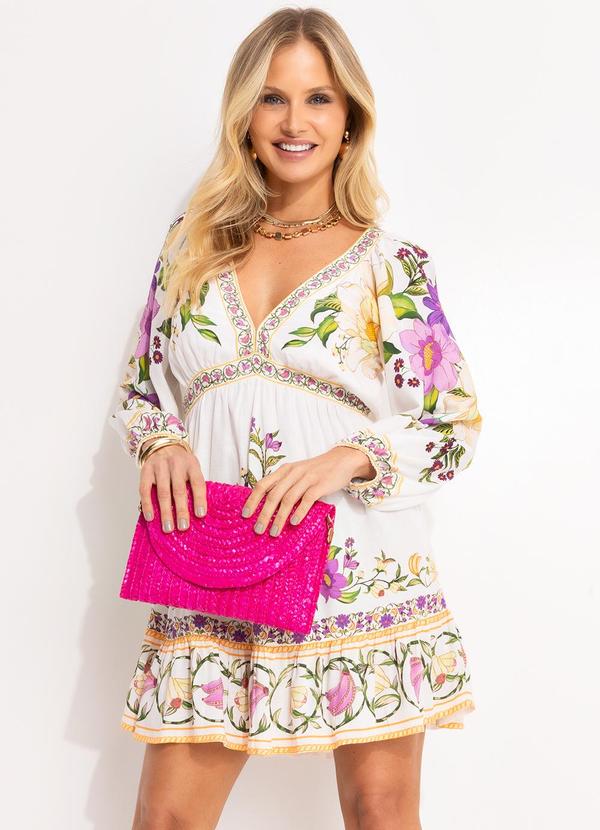 Vestido Belo Jardim Off White