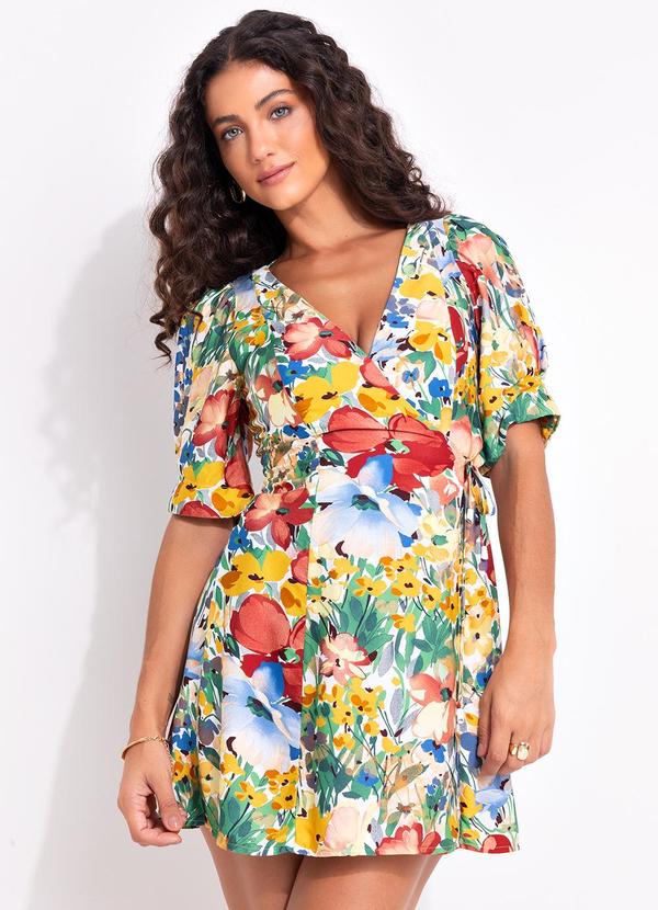 Vestido Camponesa Amarelo