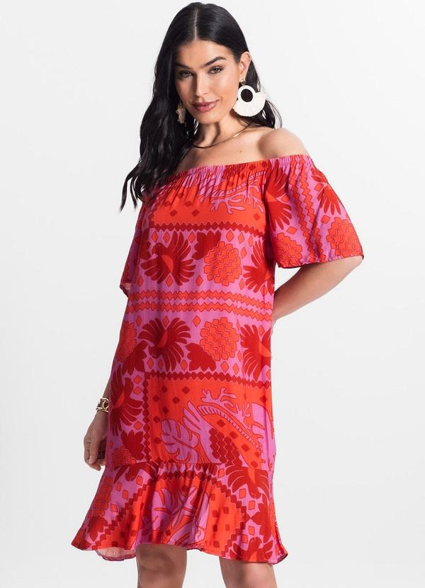 Vestido Ciganinha Vermelho