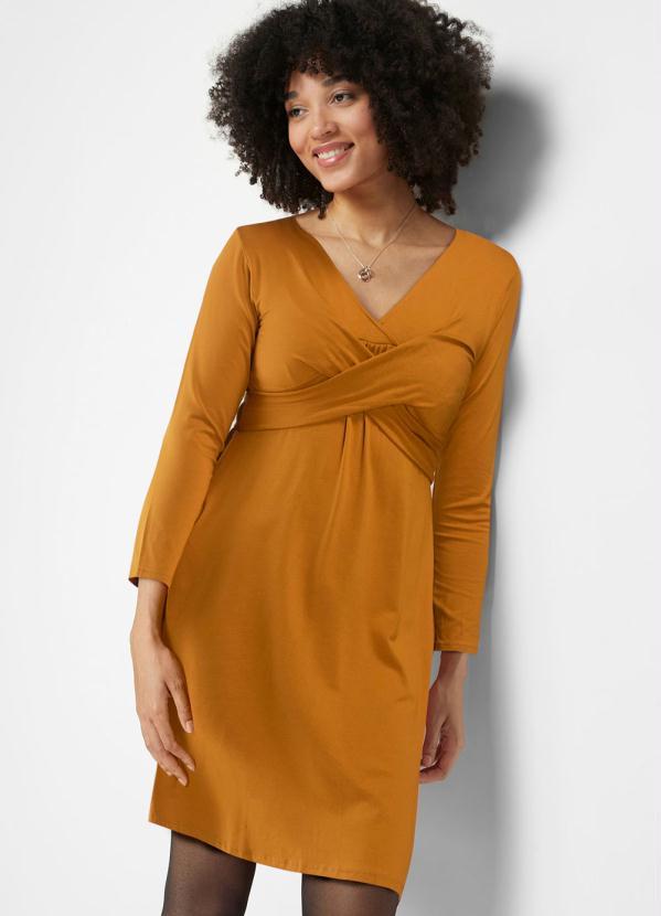 Vestido com Nó Ferrugem