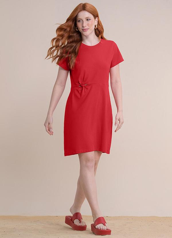 Vestido Curto Vermelho