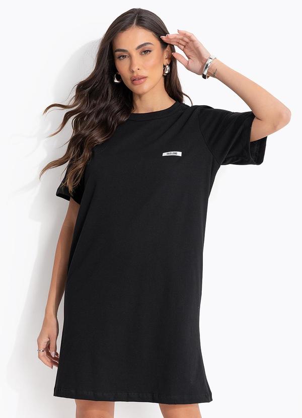 Vestido Curto Cj Preto