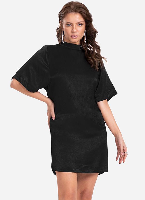 Vestido Curto Feminino Preto