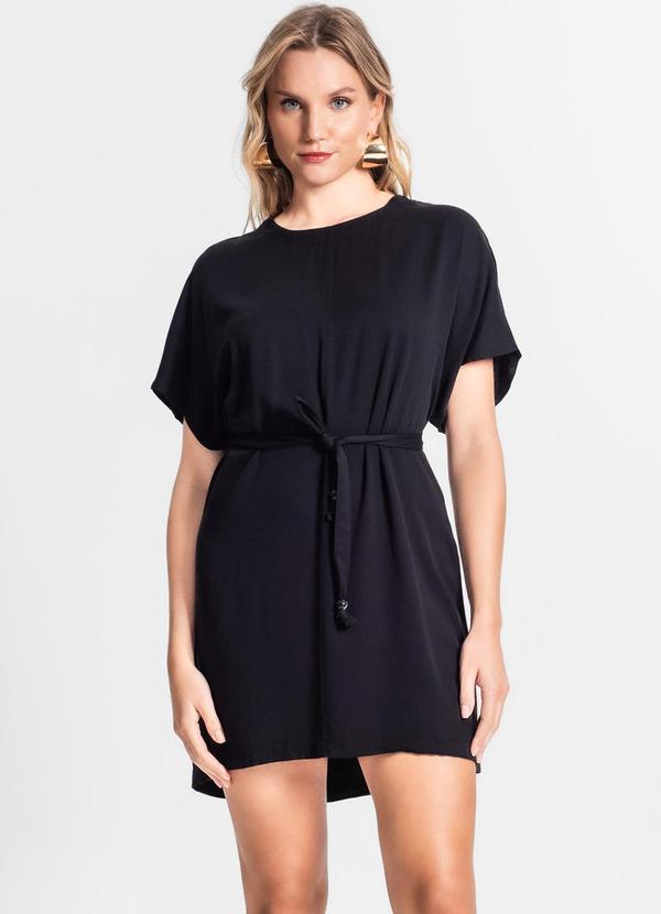 Vestido Curto Feminino Preto