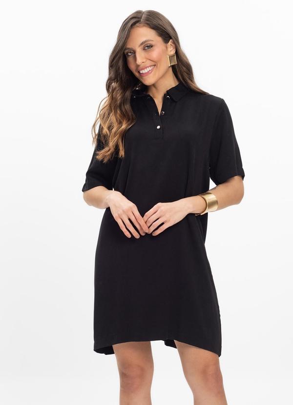 Vestido Curto Feminino Preto