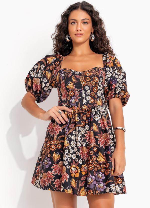 Vestido Curto Lili Preto