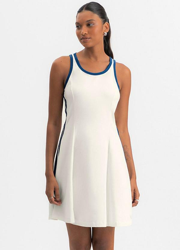 Vestido Feminino Curto em Cotton Natural