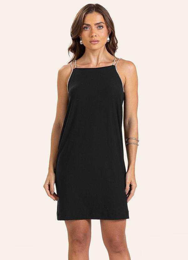 Vestido Feminino Curto Preto