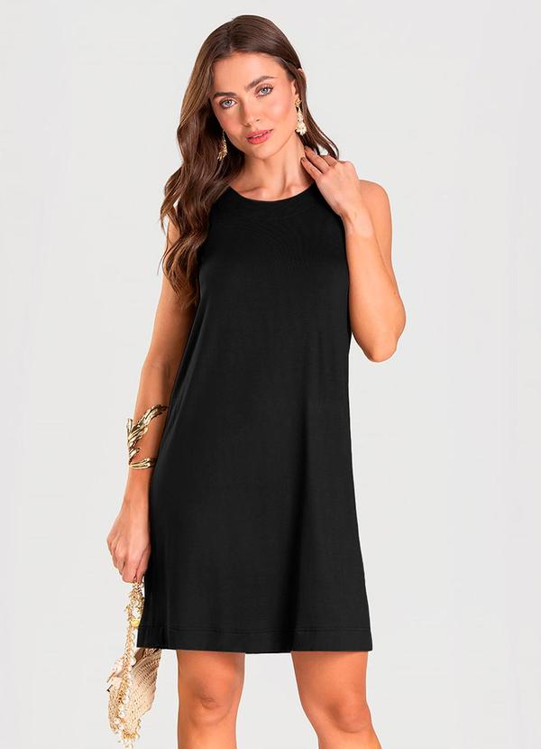 Vestido Feminino Curto Preto