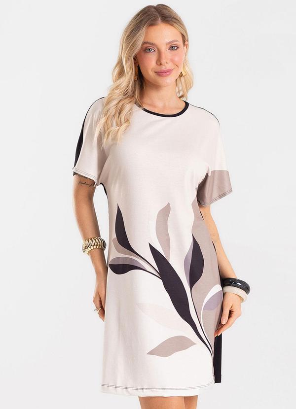 Vestido Feminino Curto Viscotorcion Preto