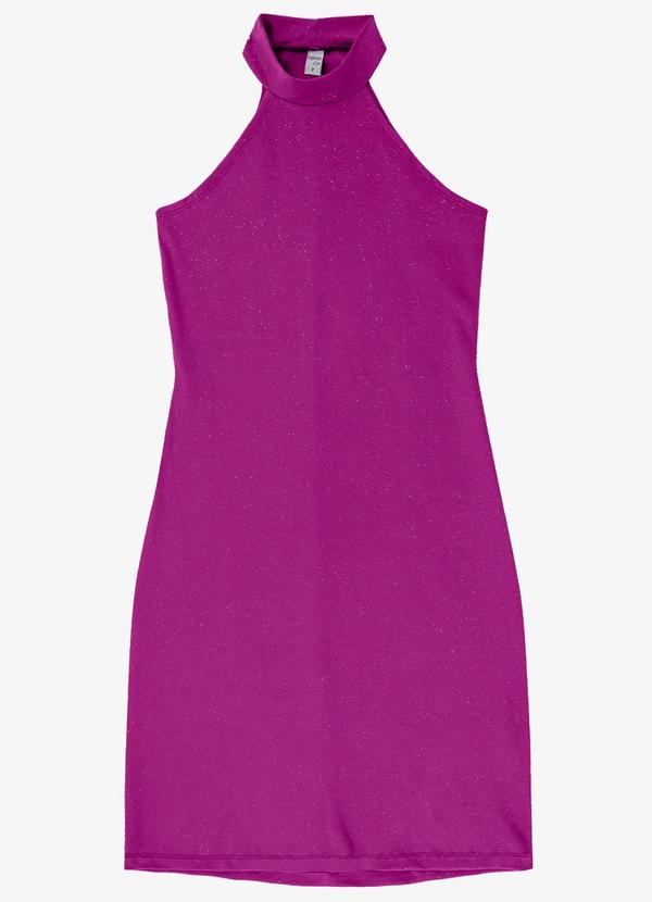 Vista 2 Vestido Feminino em Cotton Infinita Cor Rosa INFINITA COR