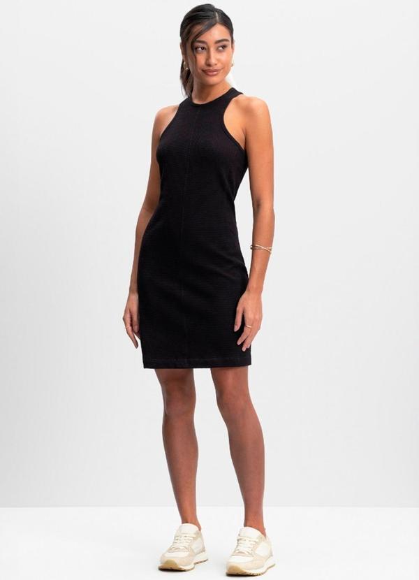 Vestido Feminino em Malha Preto