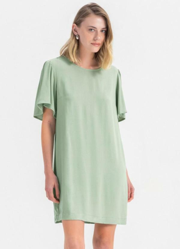 Vestido Feminino em Viscose Verde