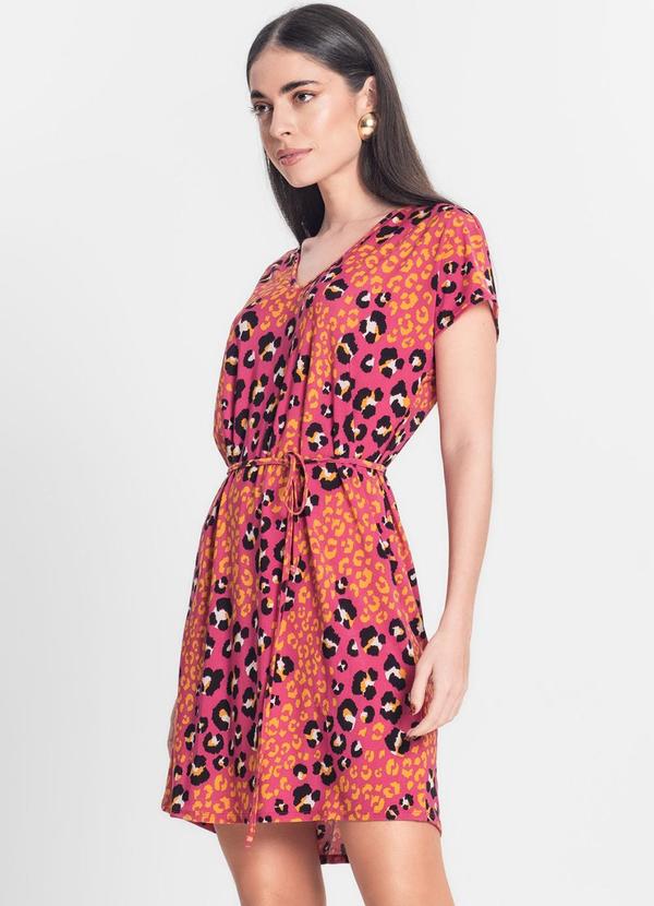 Vista 2 Vestido Feminino Liganete Infinita Cor Rosa INFINITA COR