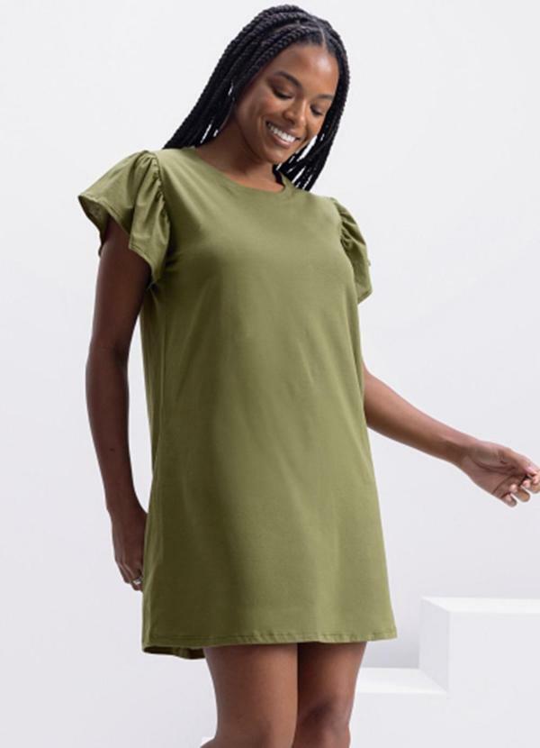 Vista 2 Vestido Feminino Verde Essendi Essendi