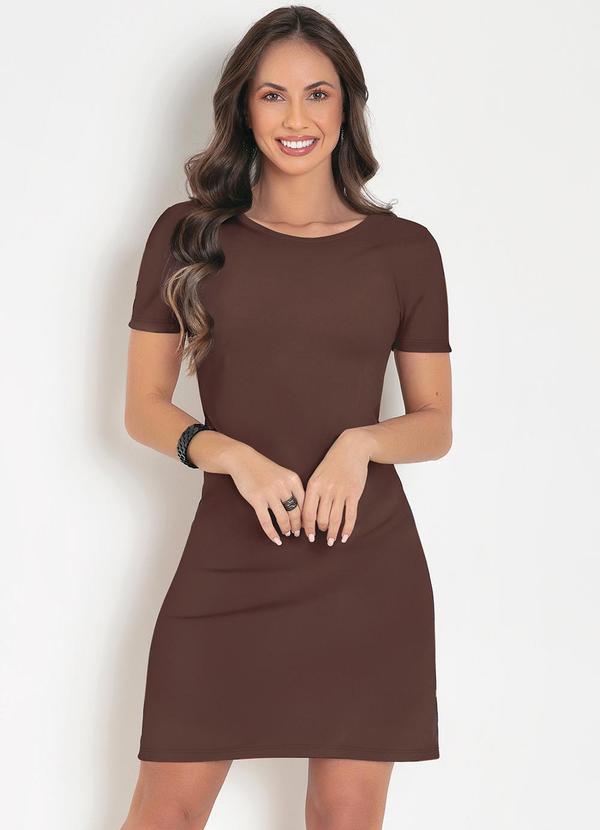 Vestido Soltinho Marrom