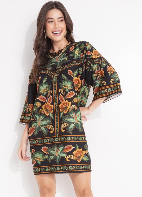 Vestido T-Shirt Big Marcelle Preto
