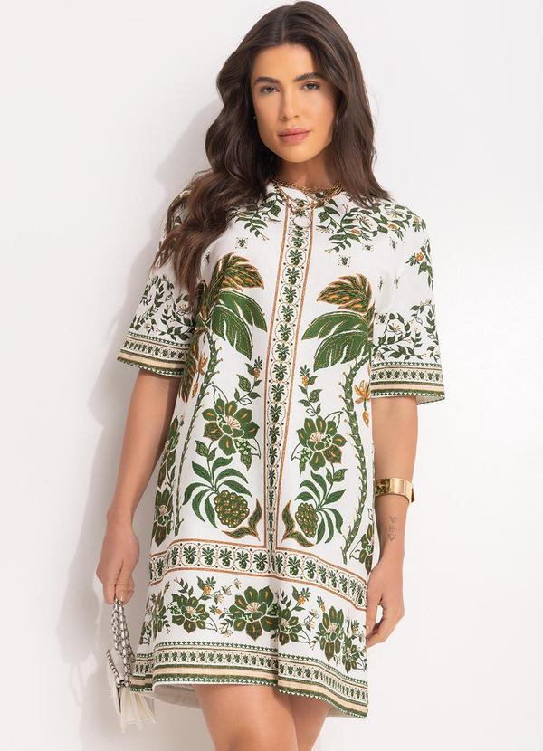 Vestido T-Shirt Mari Off White