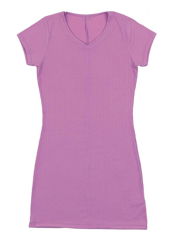 Vestido Teen Feminino Rosa