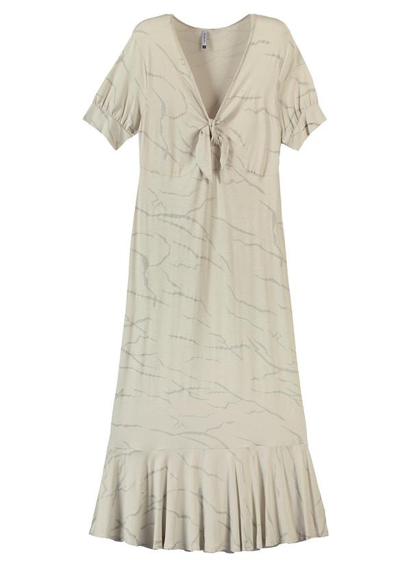 Vestido Feminino Adulto Cinza