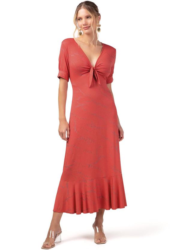 Vestido Feminino Adulto Vermelho