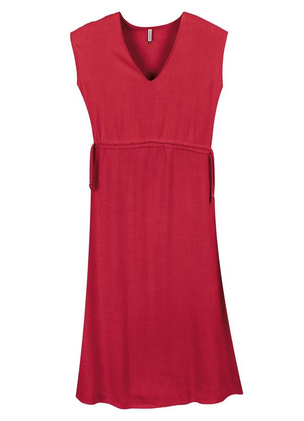 Vestido Feminino Adulto Vermelho