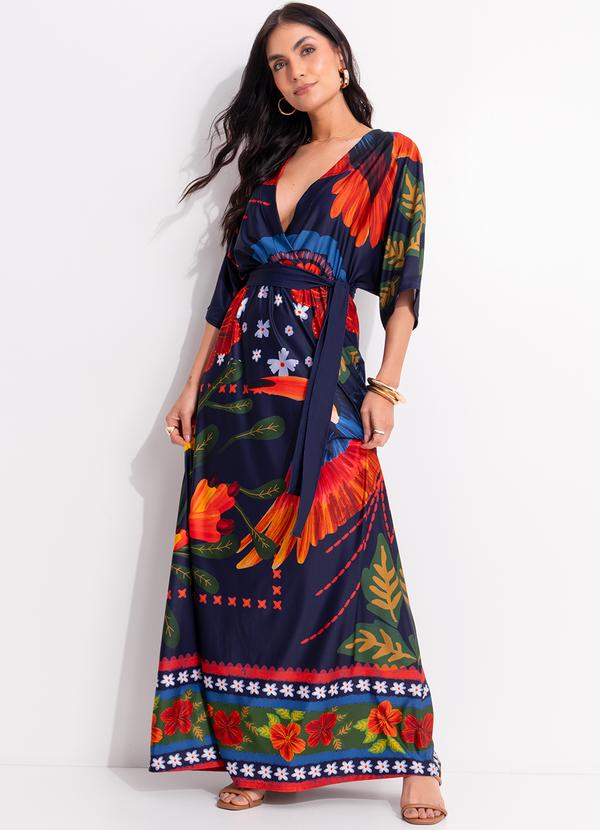 Vestido Encanto Tropical em Malha Fria